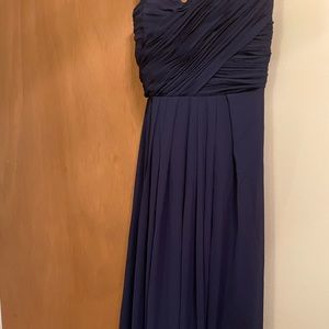 Krisp Formal Navy sleeveless Dress